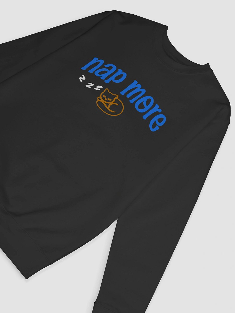 Nap More Cozy Cat Sweatshirt product image (39)