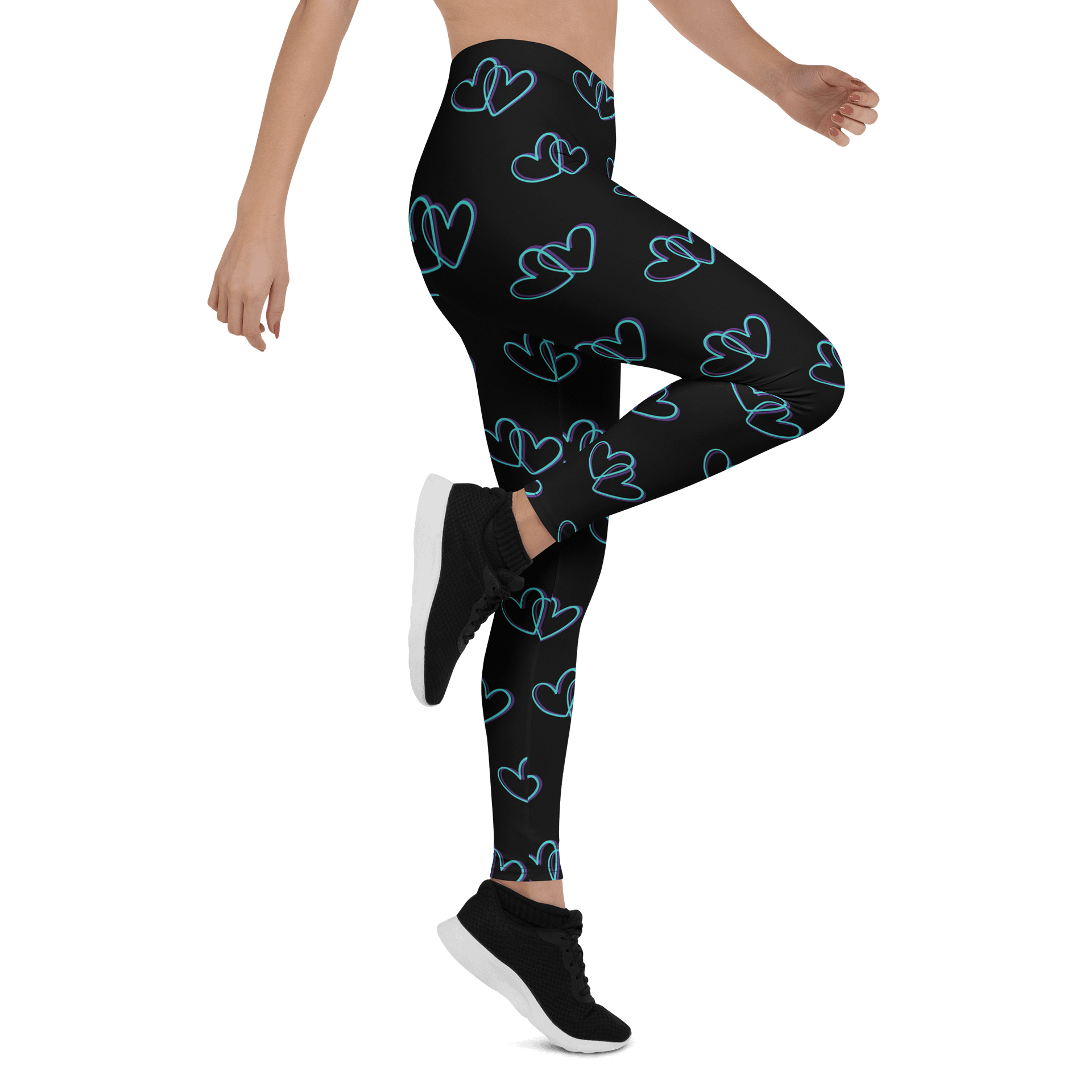 Black Heart Leggings product image (7)