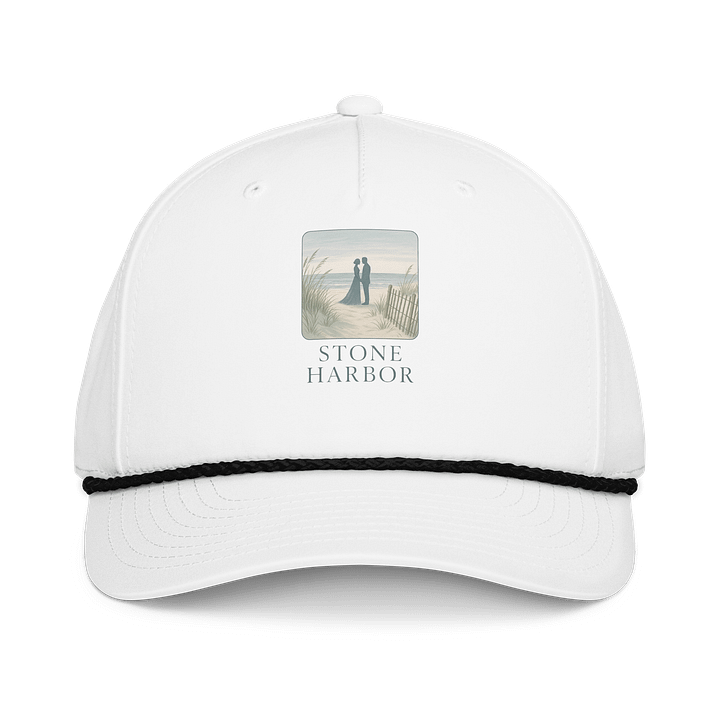 Stone Harbor NJ 5-Panel Classic Rope Wedding Cap product image (1)