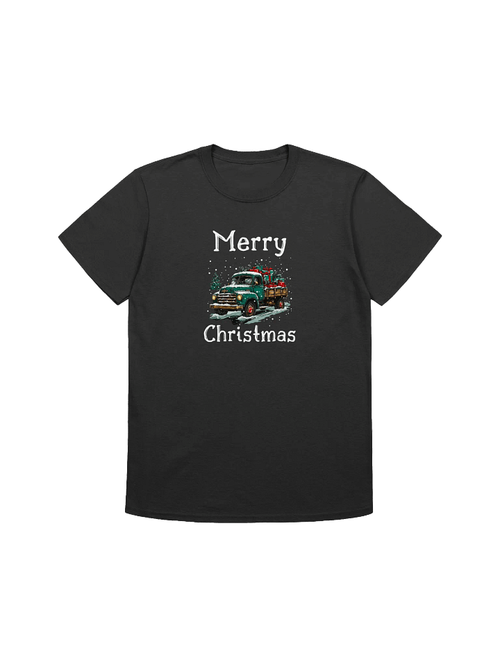 Vintage Pickup Truck Filled With Christmas Gifts Unisex T-Shirt product image (5)