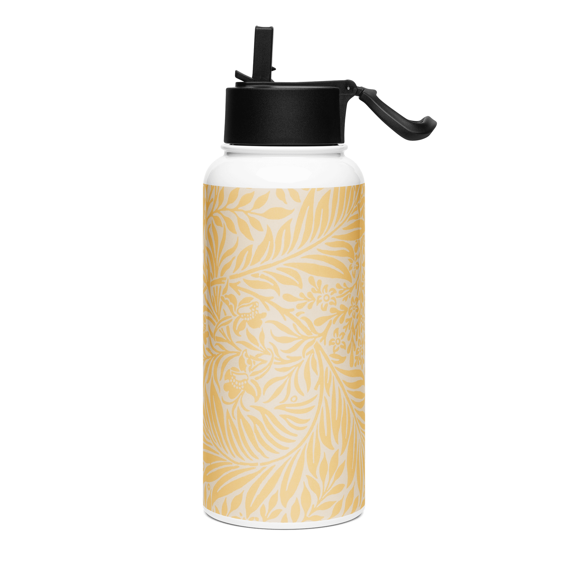 Golden Botanical Bliss Stainless Steel Water Bottle product image (3)