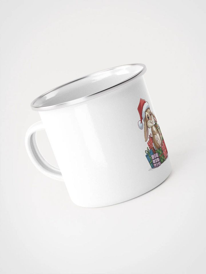 Santa Bunny Enamel Mug product image (2)