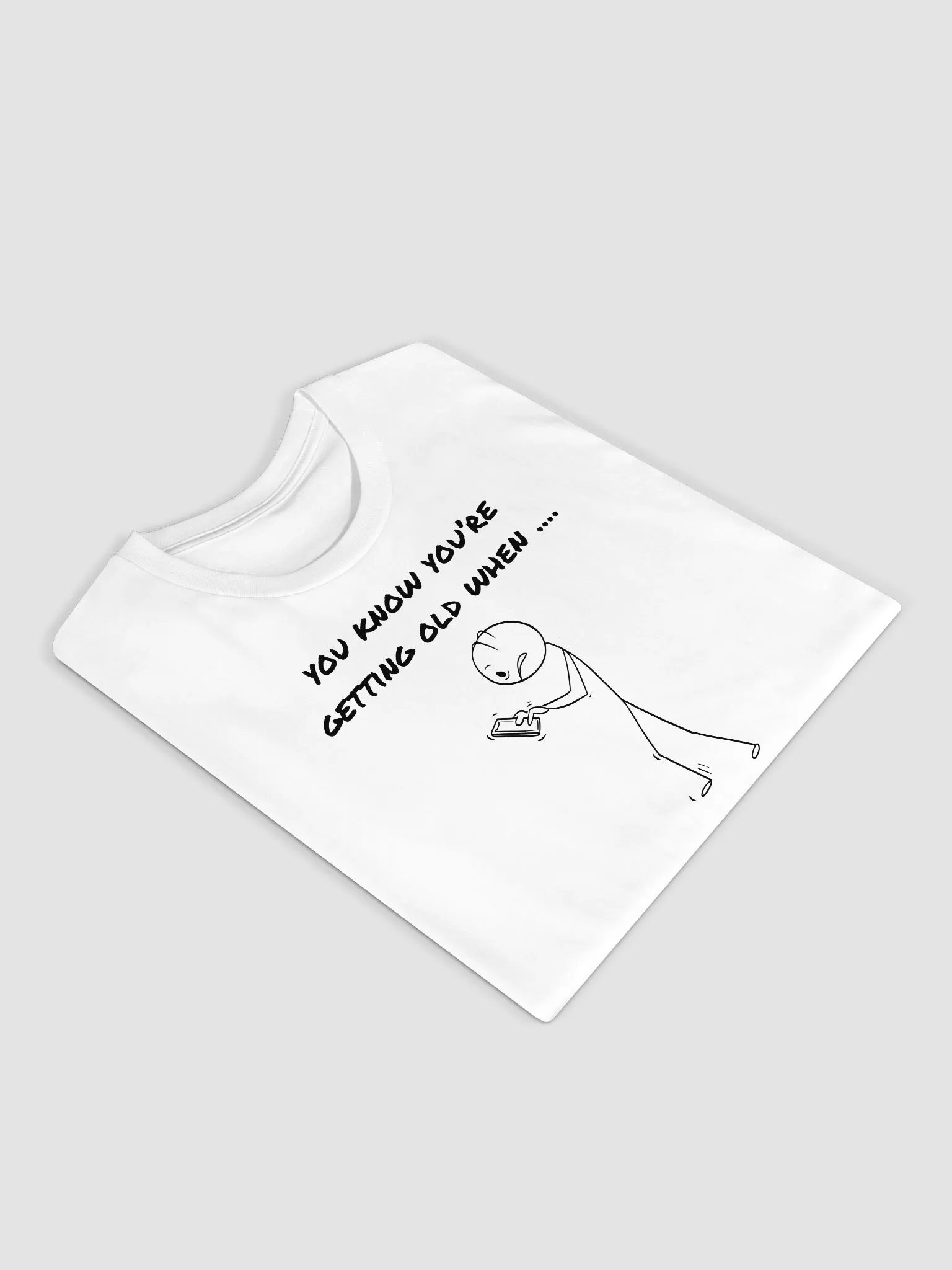 "Who Shrank These Fonts?" Funny Vintage T-Shirt product image (3)