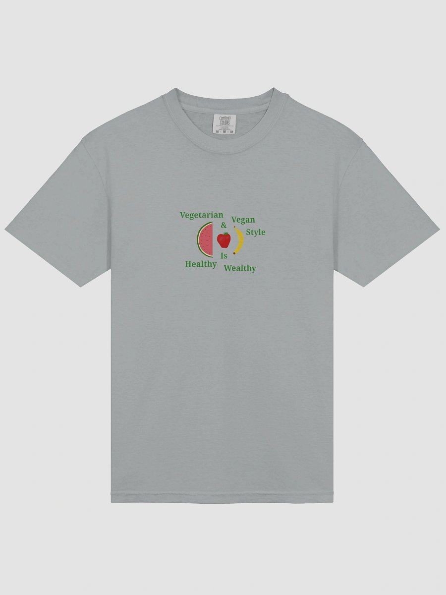 Healthy & Wealthy Vegan T-Shirt product image (3)