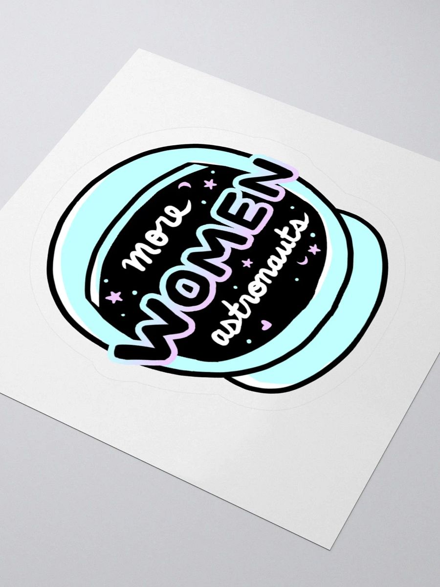 More Women Astronauts Sticker - Blue product image (3)
