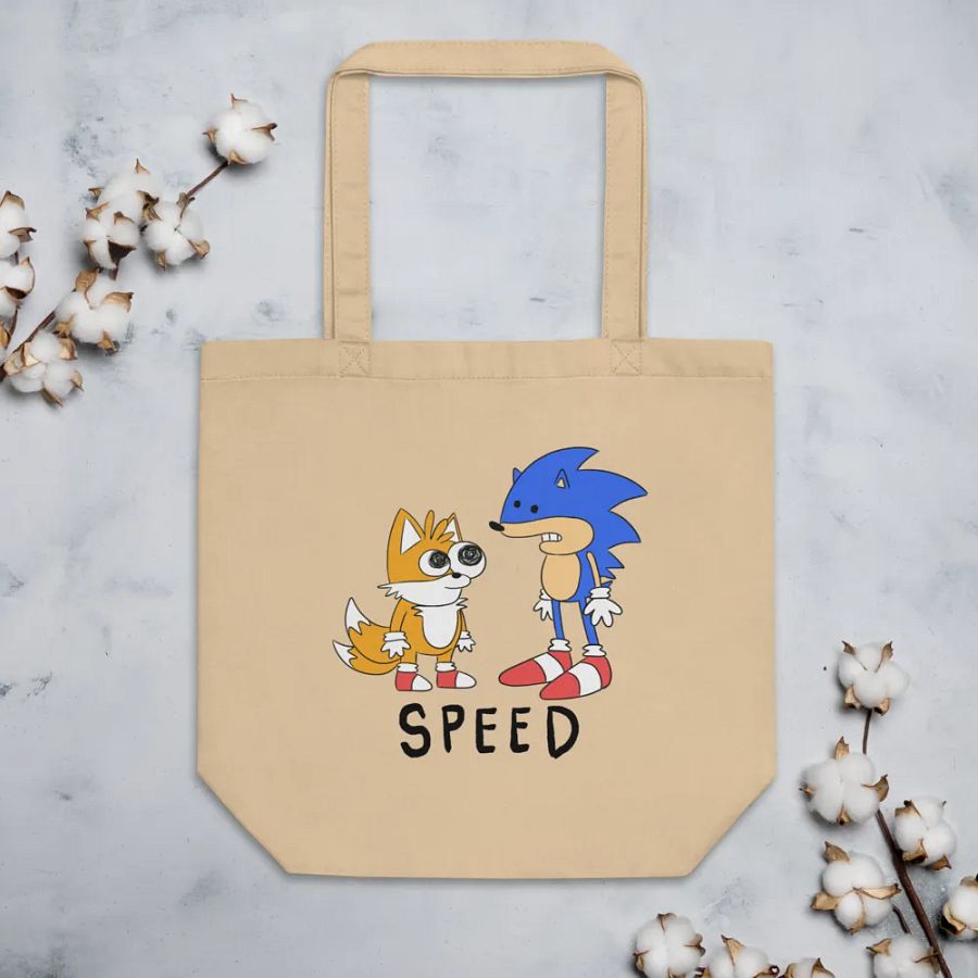 SPEEDING FRIENDS tote product image (4)