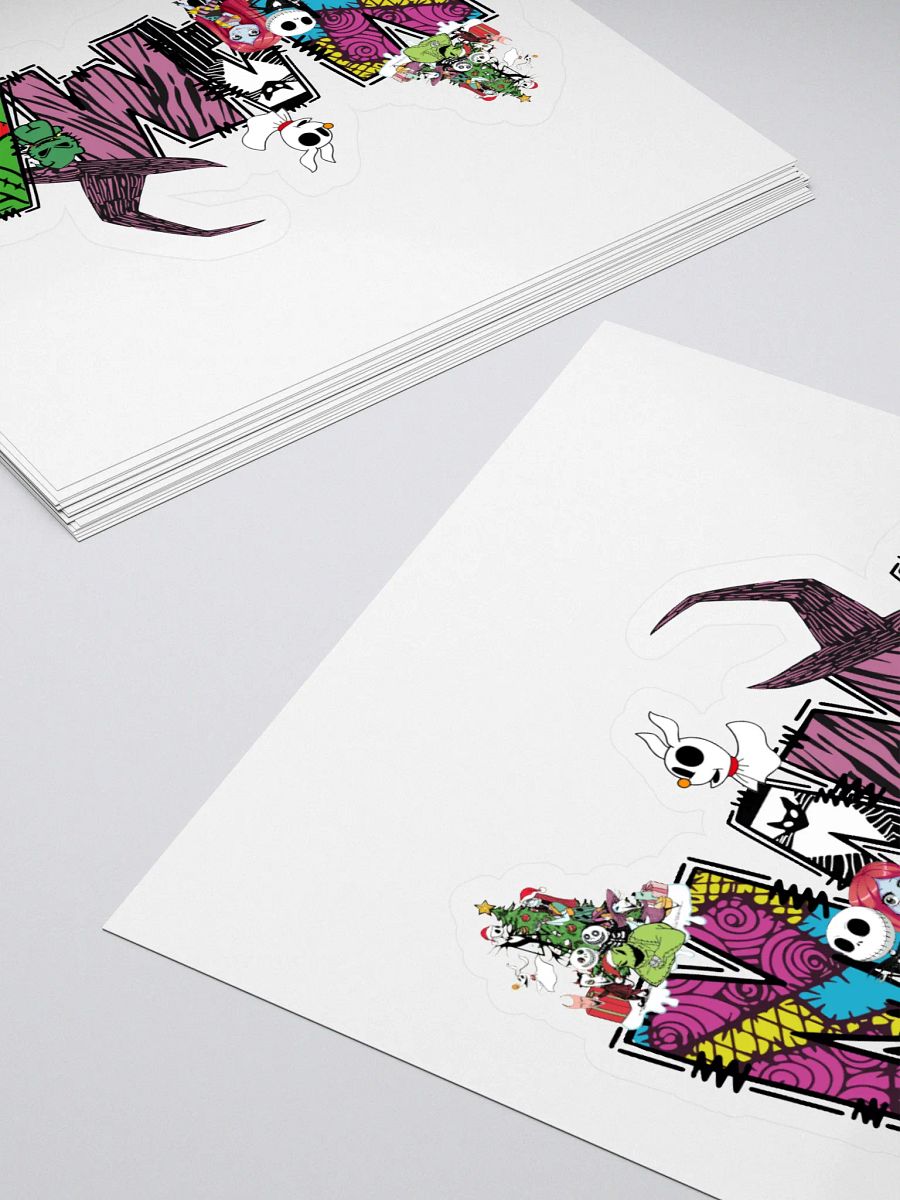 Nightmare Before Christmas Kiss Cut Stickers product image (4)