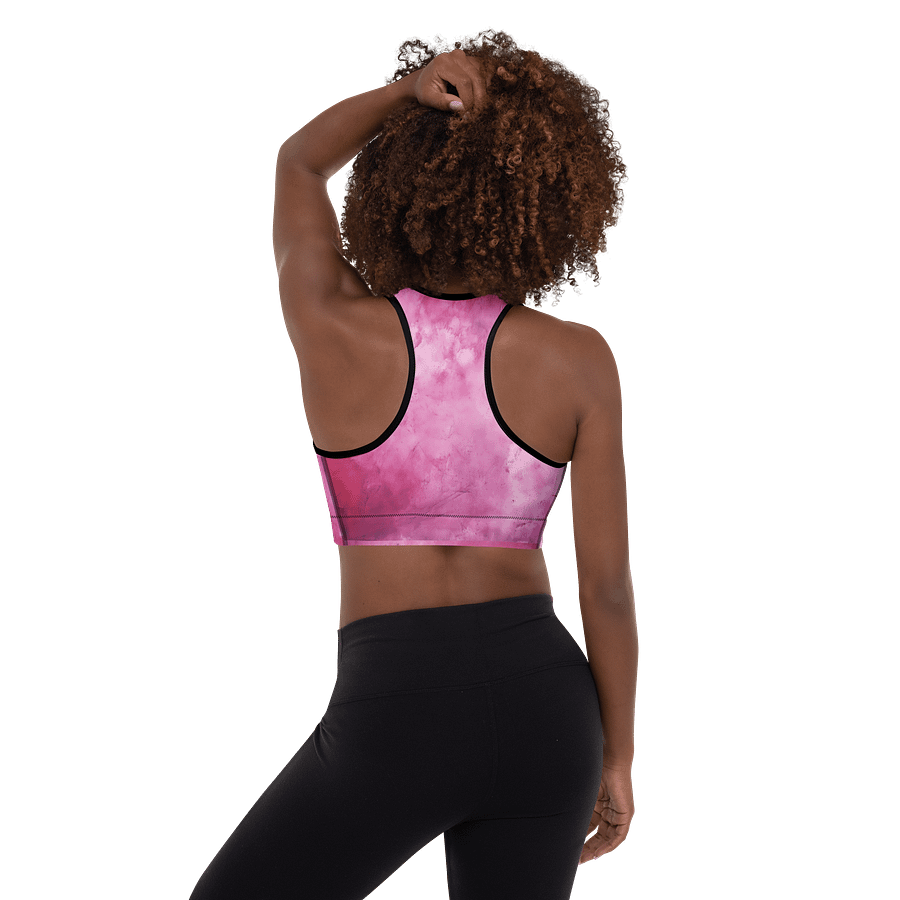 Pink Cloud Women’s Padded Sports Bra product image (2)