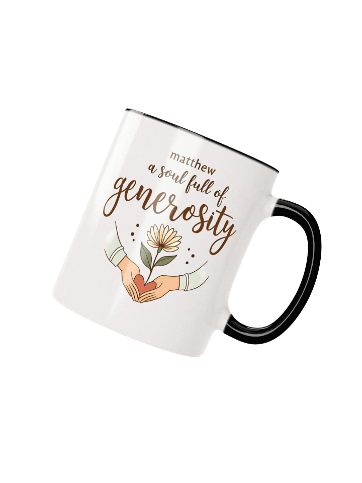 Matthew Mug: Celebrate Generosity and Strength with a Personalized Touch product image (2)