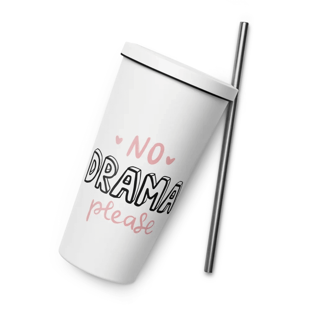 Vaso de acero inoxidable con pajita product image (8)