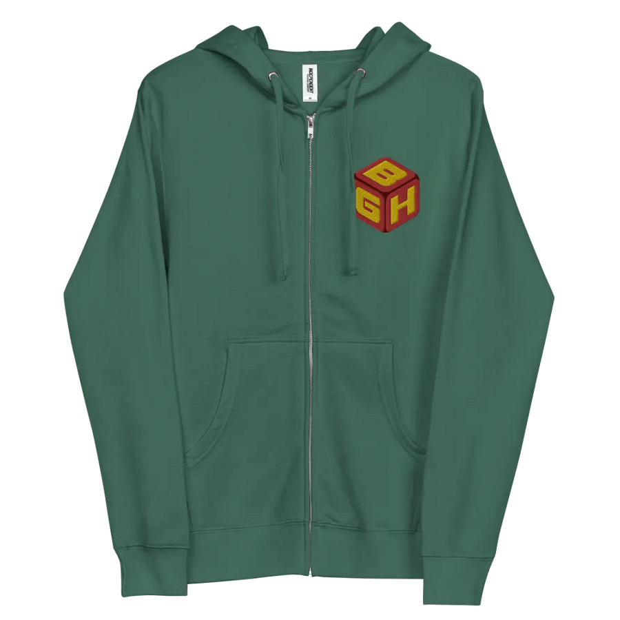 Zippered hoodie 