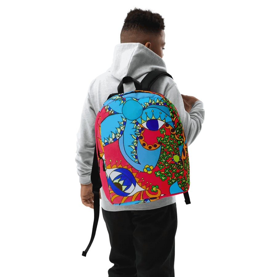 Ethereal Vision All-Over Print Backpack product image (8)