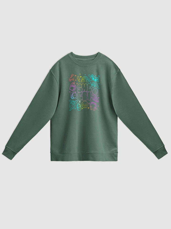 SHEEBI RAINBOW POP // crewneck product image (10)