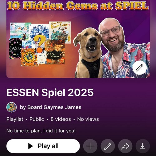 Get ready for Spiel with my top 10s on YouTube! #essen #essenspiel #spiele #spielessen #essenspiel2025