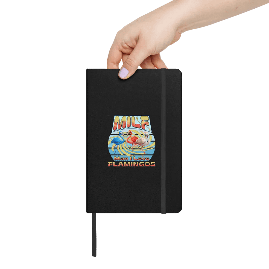 MILF Man I Love Flamingos Hardcover Bound Notebook product image (6)