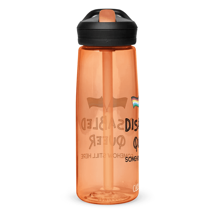 Disabled Queer Still Here Camelbak bottle product image (14)