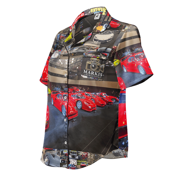 DHVAll-Over Print Women's Short Sleeve Pajama Top product image (1)