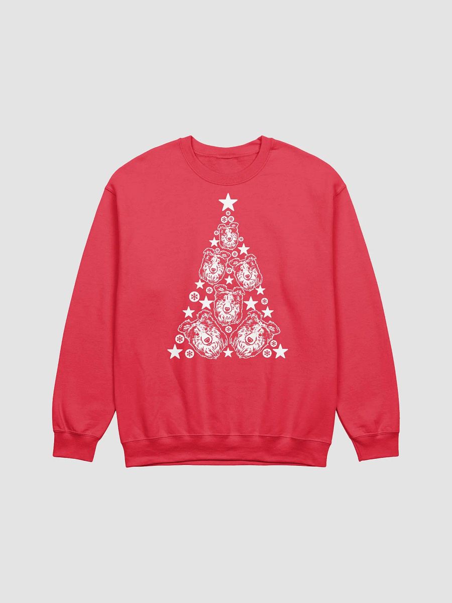 Rough Collie Christmas Tree Sweatshirt Design for Collie Paw-rents product image (23)
