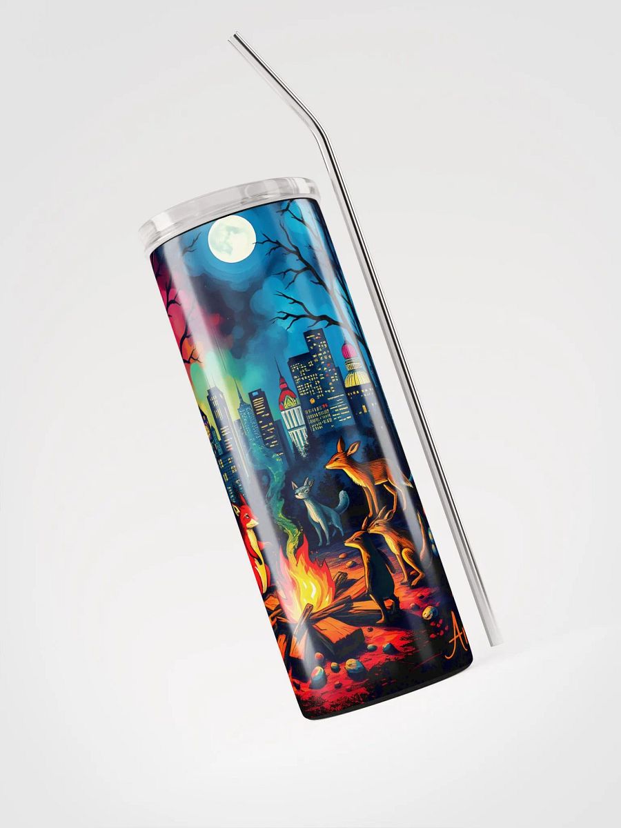 Moonlit Wildlife Gathering Tumbler product image (3)