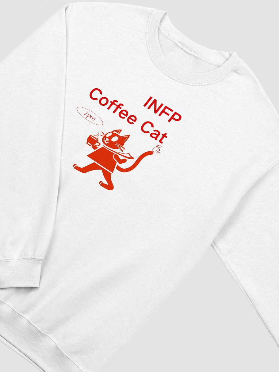 INFP : Coffee Cat Crewneck Sweatshirt product image (2)