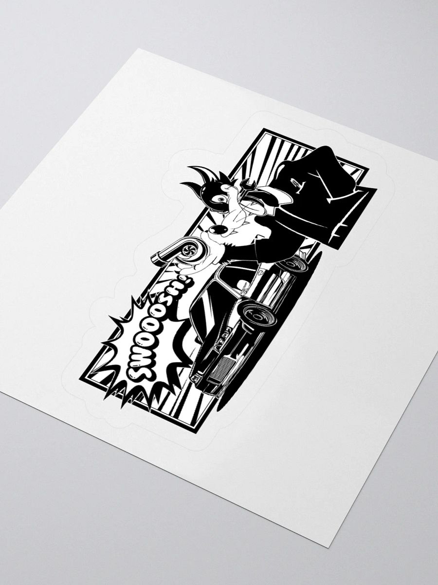 Swirl Toon Figure Swooosh Sticker product image (3)