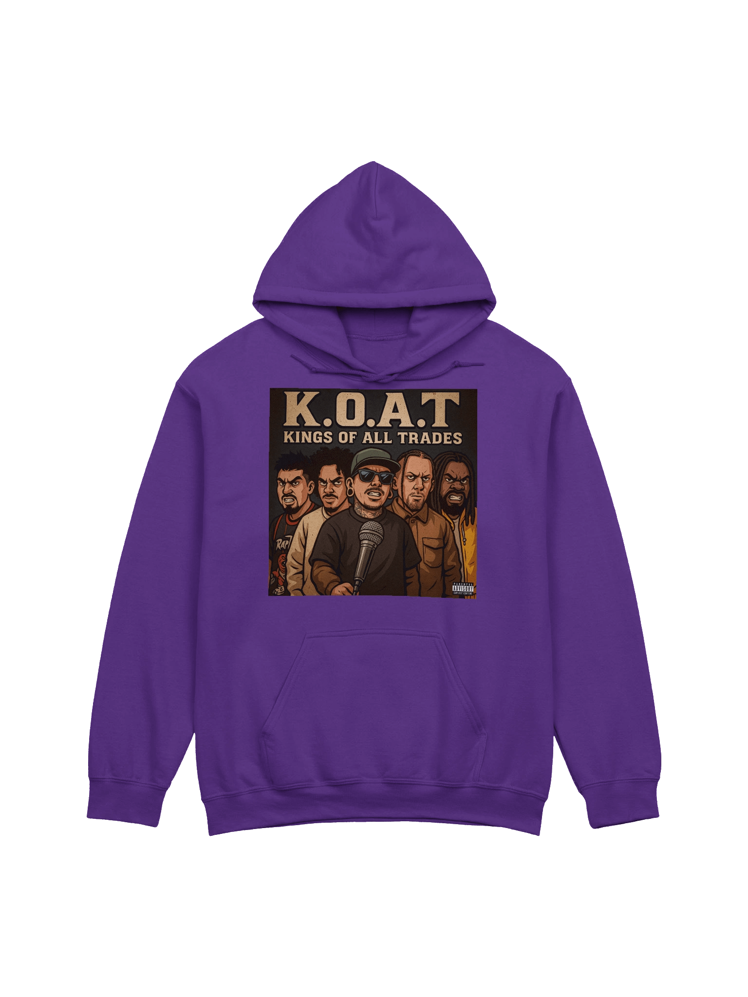 KOAT: King of All Trades Hoodie with K.O.A.T Symbol product image (1)