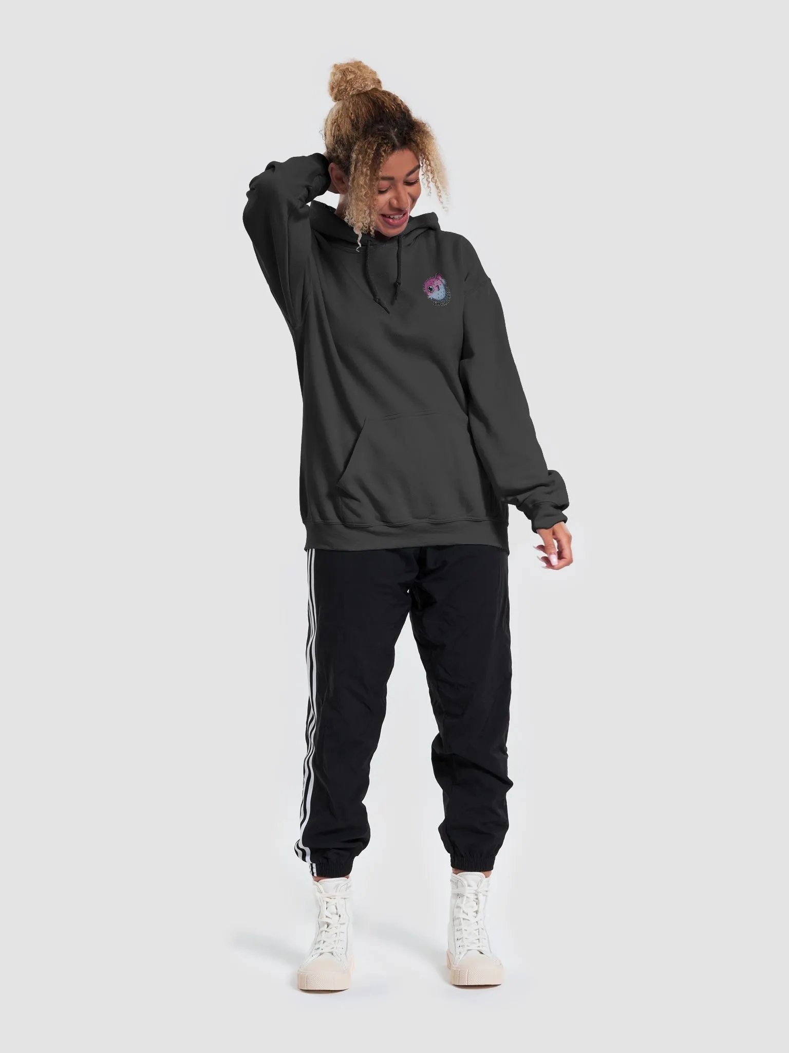 I'm Panicking - Small Logo Unisex Hoodie product image (51)