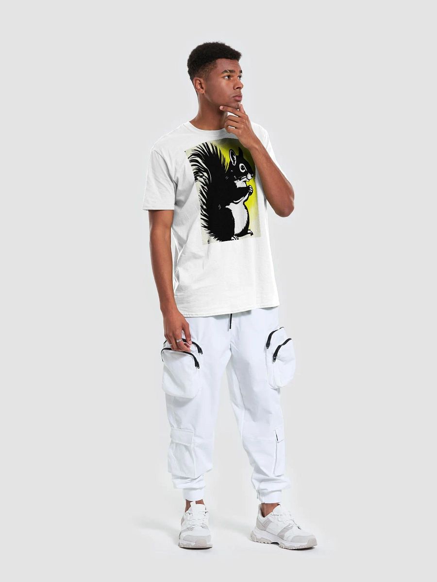 Whimsical Squirrel stencil art Unisex T-Shirt product image (5)