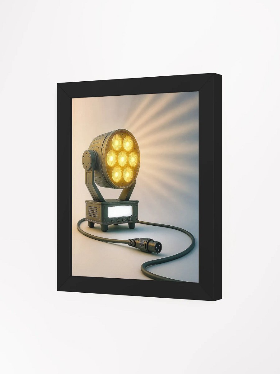 Theatrically Jerry: "Amber Ray's" Moving Head Wash Light Fine Art Print product image (14)