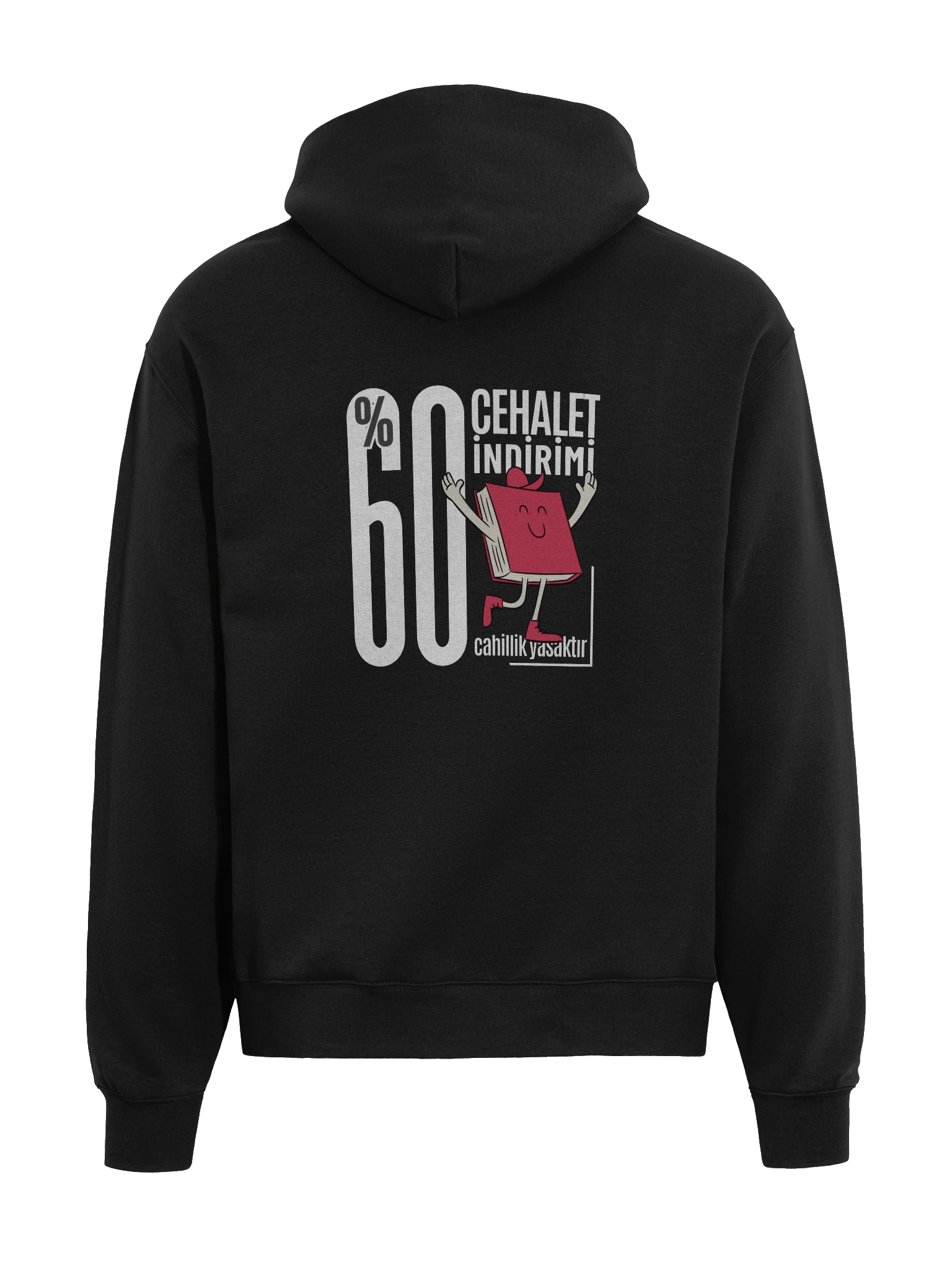 AS Colour Büyük Boy Unisex Hoodie | %60 Cehalet İndirimi Türkçe Tasarımlı Felsefi Rahatlık product image (5)