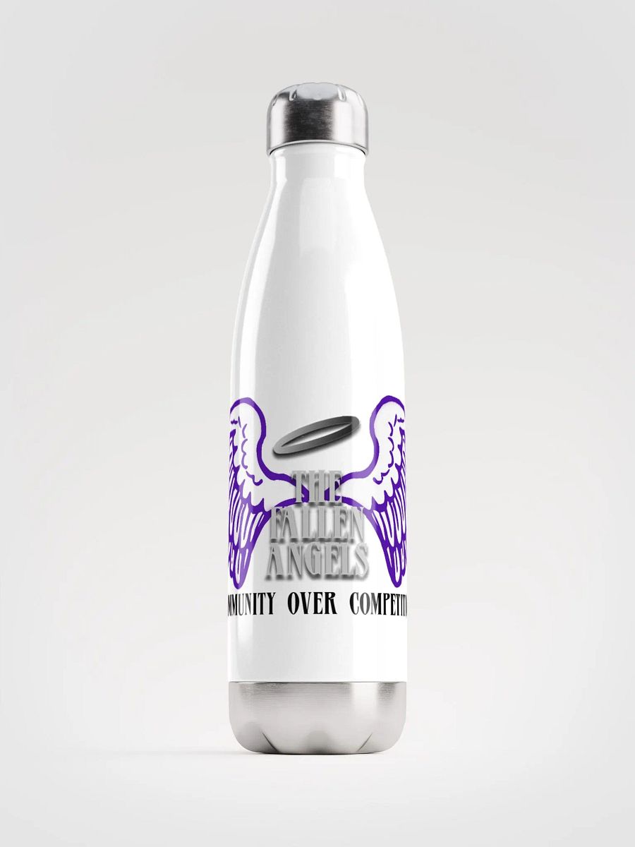 Fallen Angel Stainless Steel Water Bottle White product image (1)