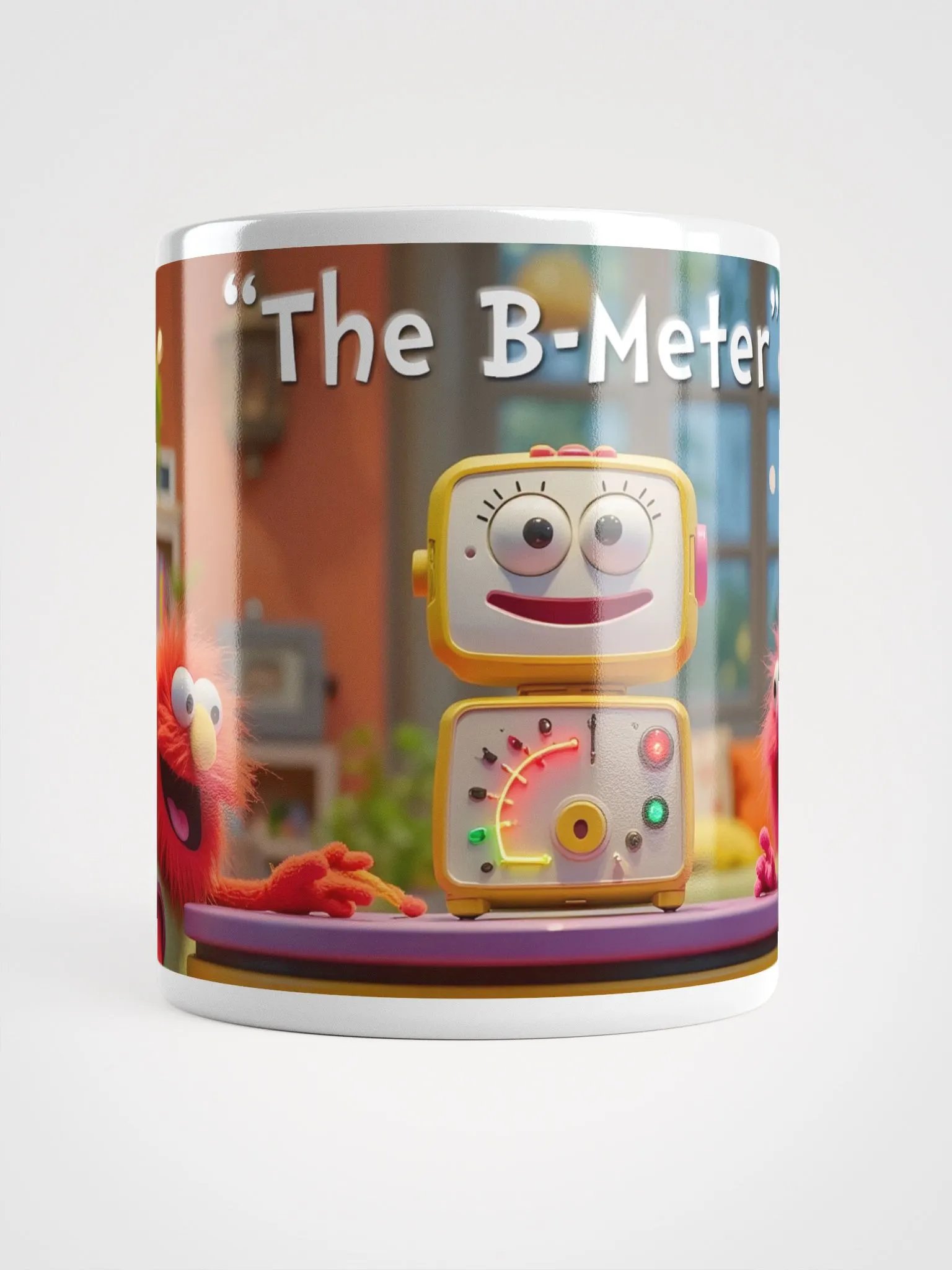 Xenu's Playhouse - The B-Meter White Mug product image (5)