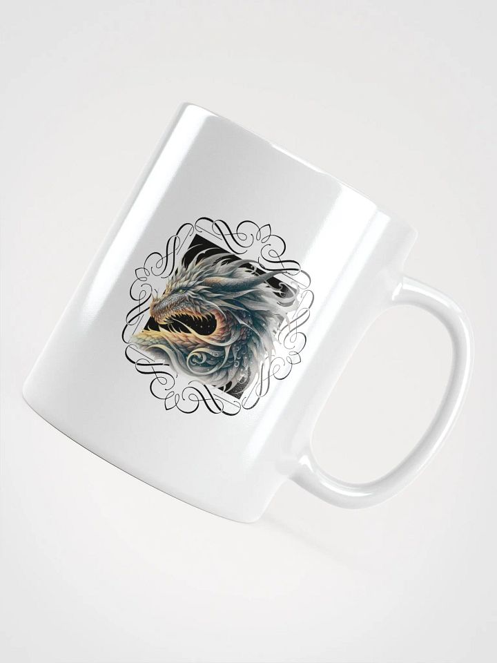 Gold and Silver Dragon Mug product image (4)