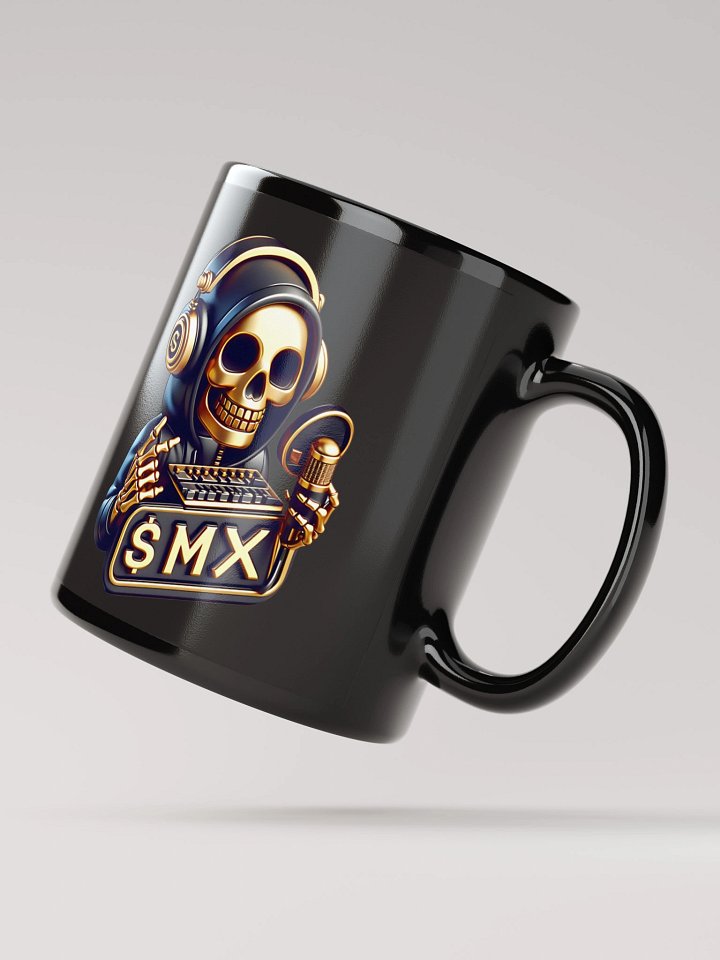 SMX Morbid Gold Trim Black Glossy Mug product image (4)