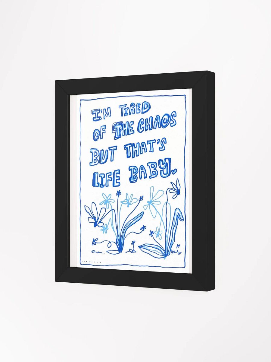 Chaos Framed Print product image (8)