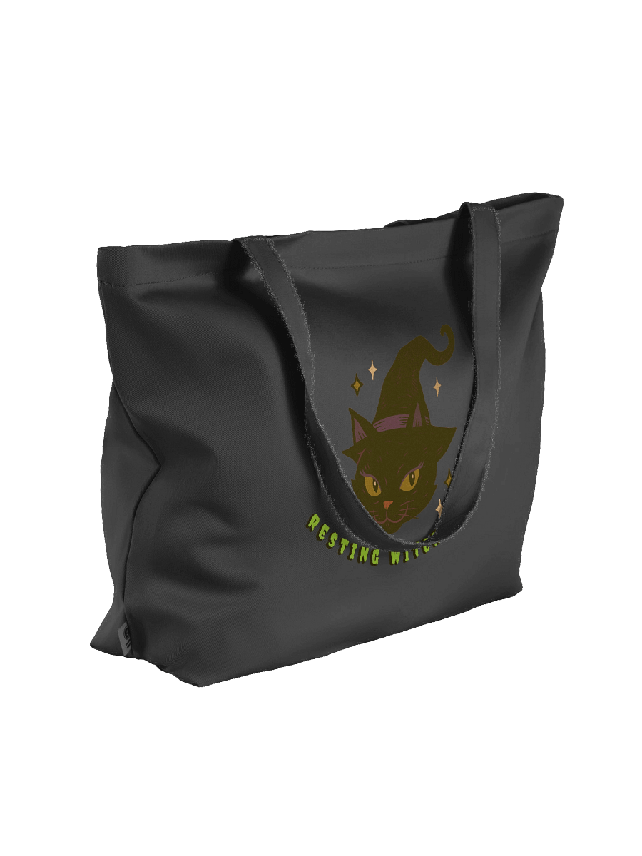 Resting Witch Face Organic Tote product image (7)