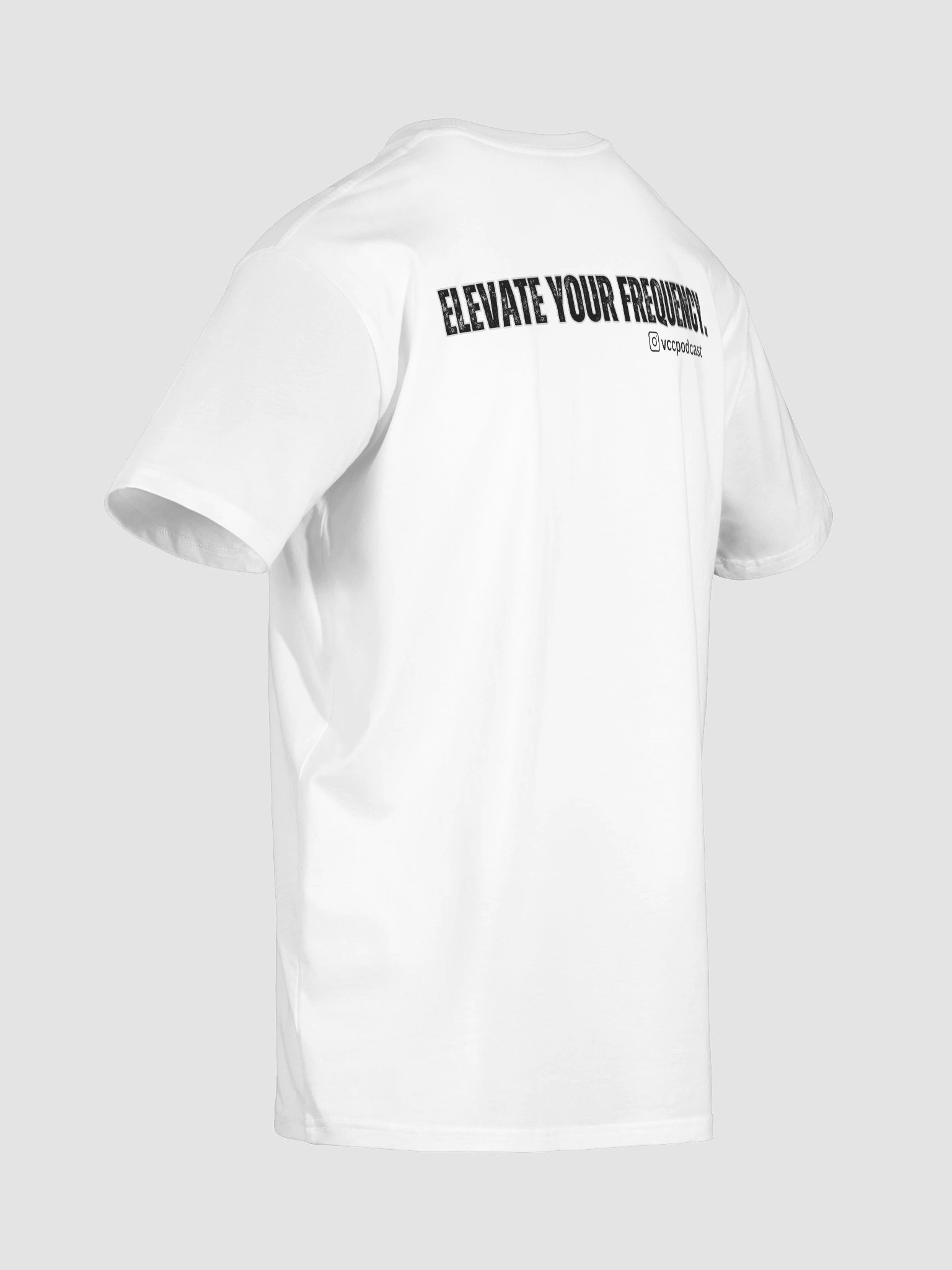 Elevate Your Frequency Tee (White) product image (6)