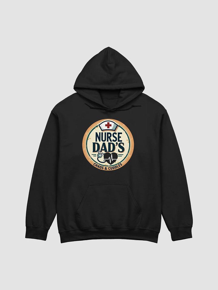 Chaos & Cuddles Nurse Dad's Vintage Hoodie product image (2)