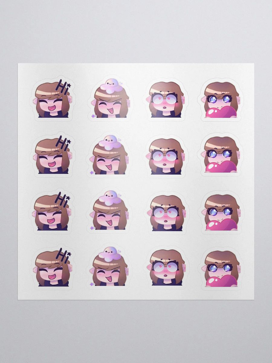 Emote sticker set 1 product image (1)