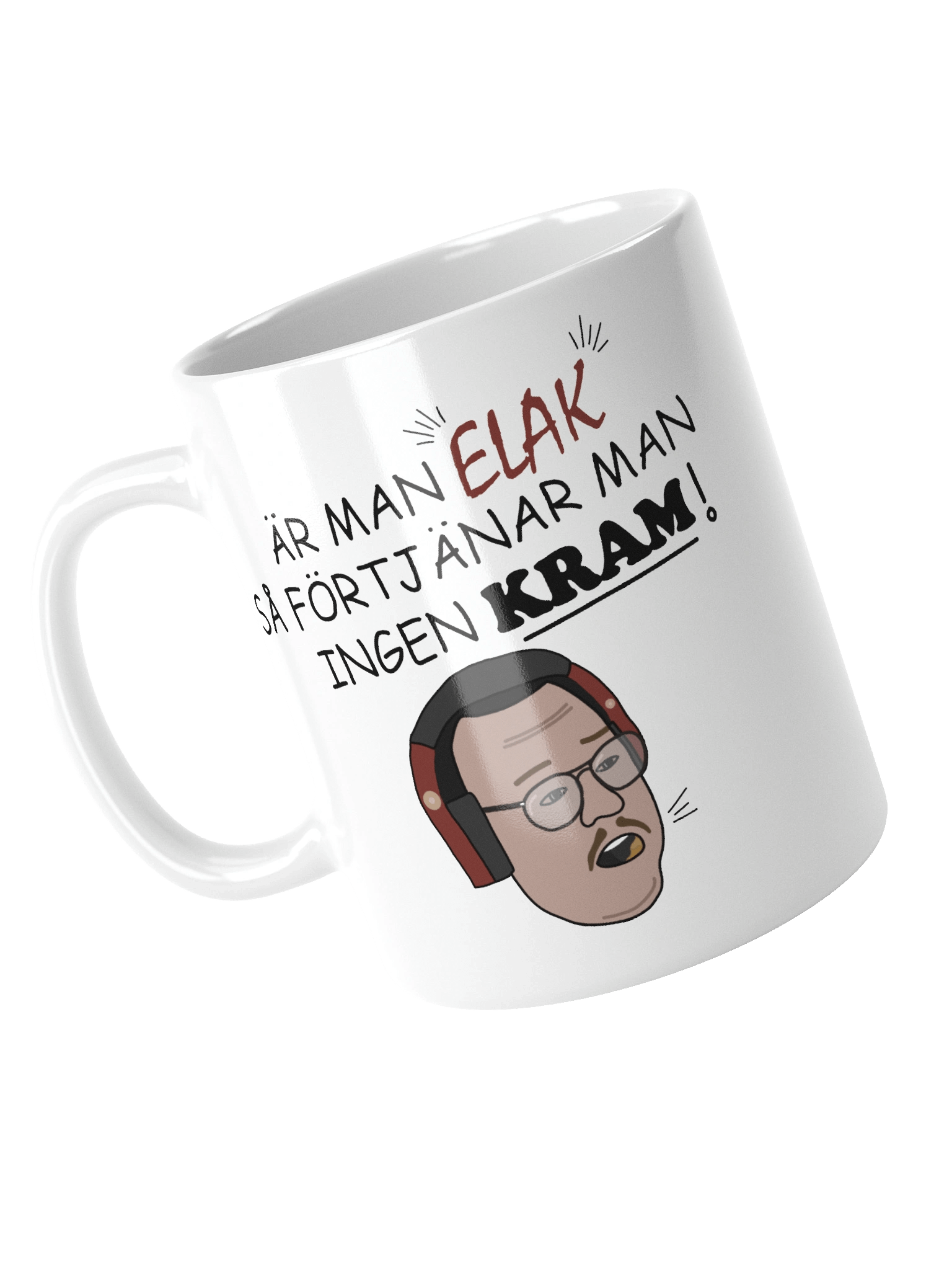 FÖRTJÄNAR INGEN KRAM - MUG product image (7)