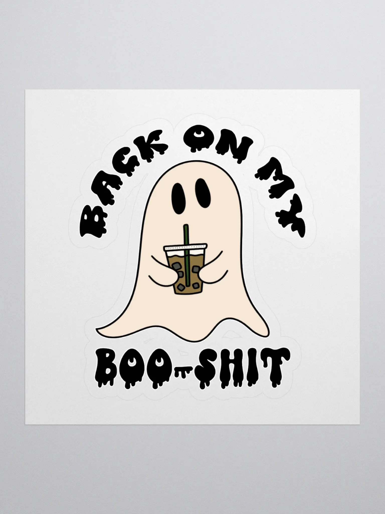 Boo-Shit Sticker product image (1)