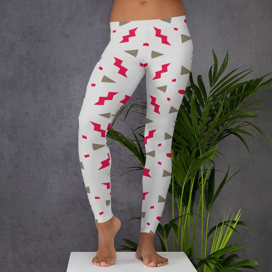 Geometric Fusion All-Over Leggings product image (5)