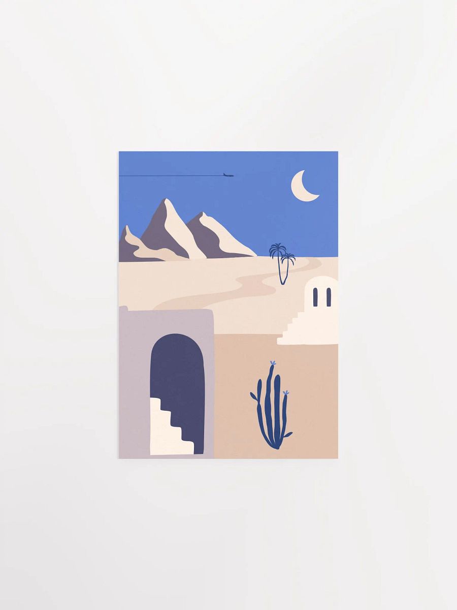 Boho, Boho decor: Egypt, Morocco, Tunisia poster — boho travel poster product image (6)
