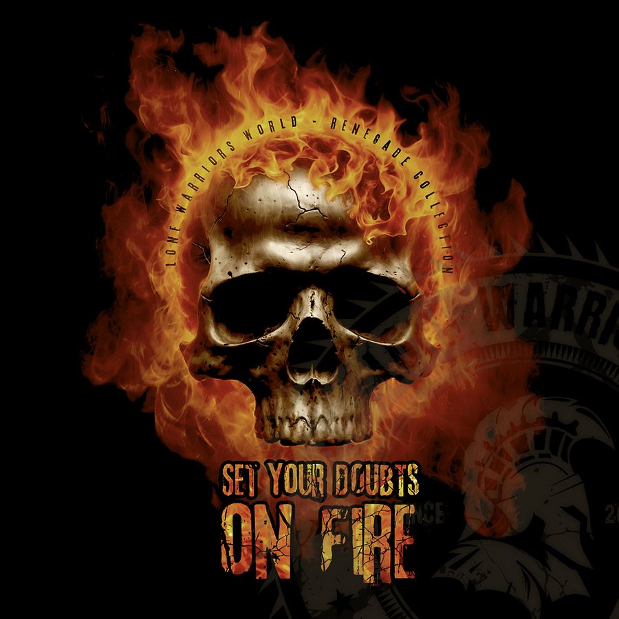 Set your doubts on fire. ( Color Version ) product image (1)