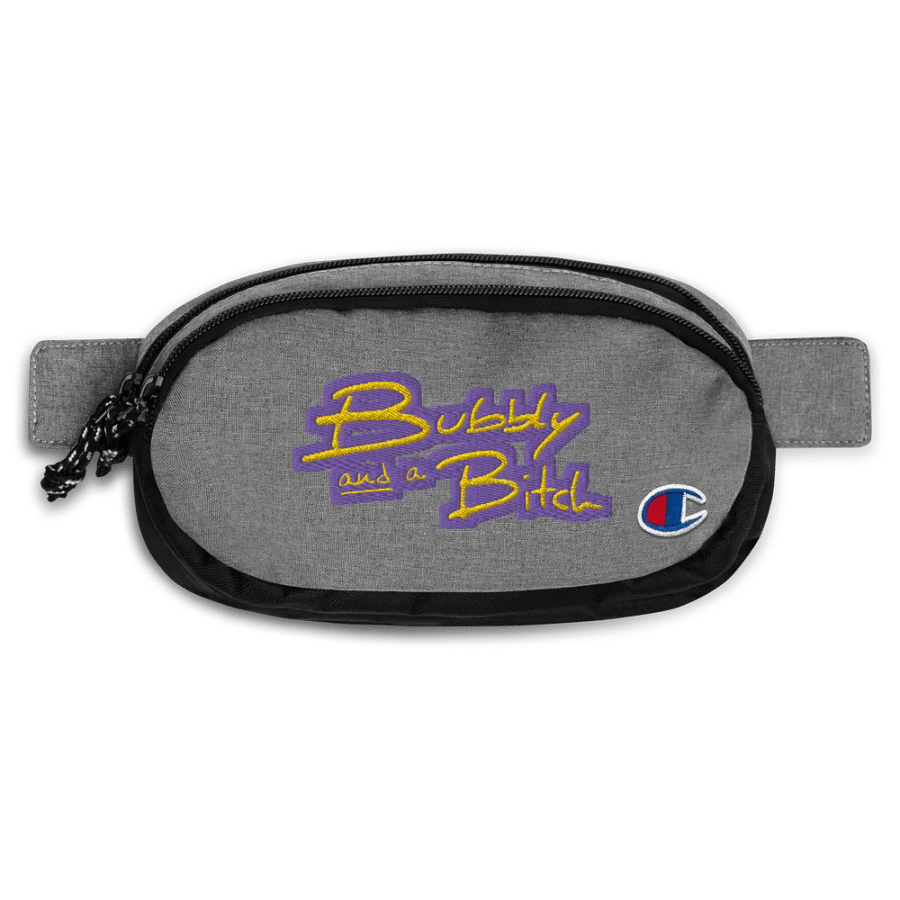 Bubbly and a B (tulip design) champion fanny pack product image (1)