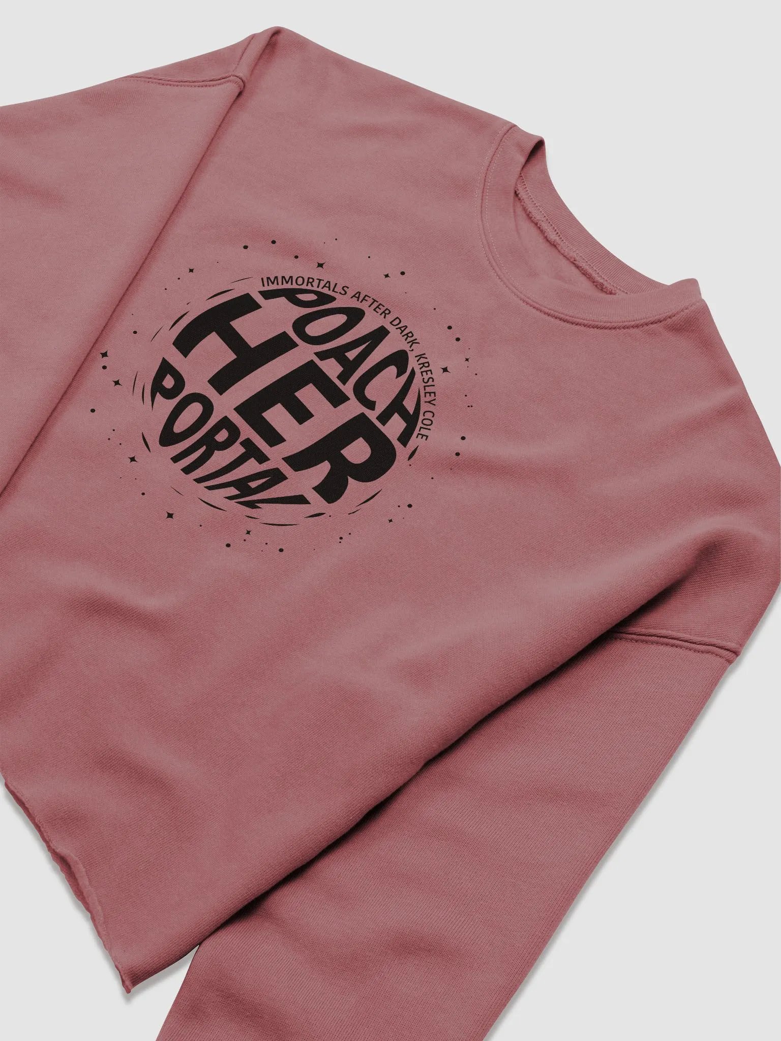 Poach Her Portal Crop Sweatshirt product image (21)