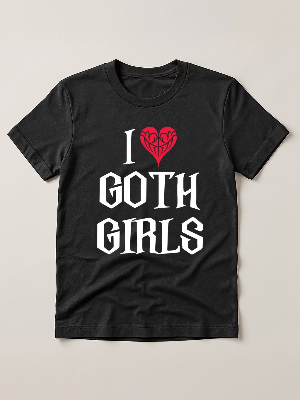 I love Goth Girls T-shirt product image (1)