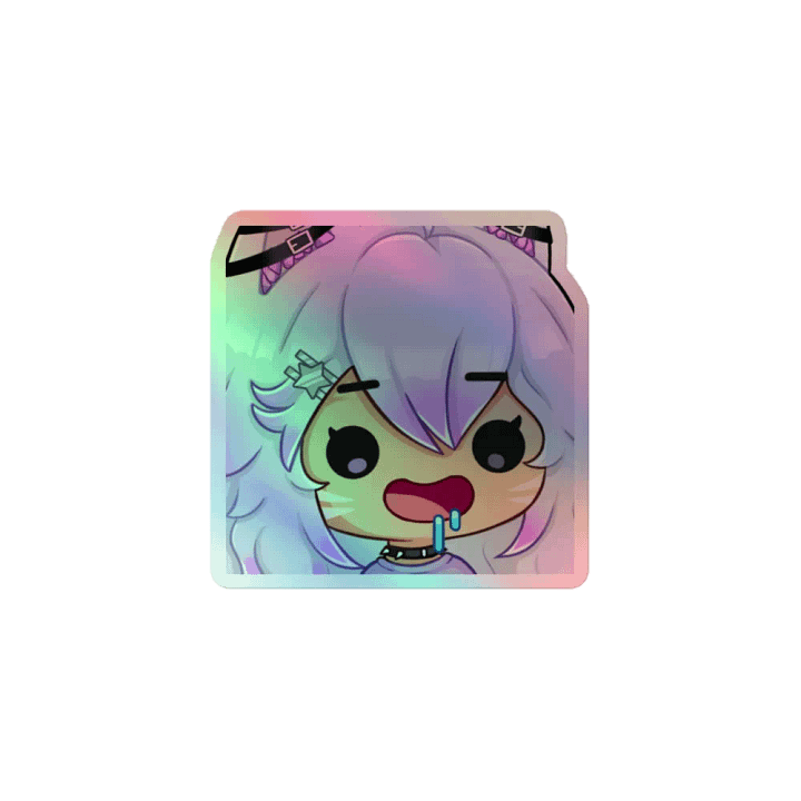 Meepa Derp Holographic Sticker product image (1)