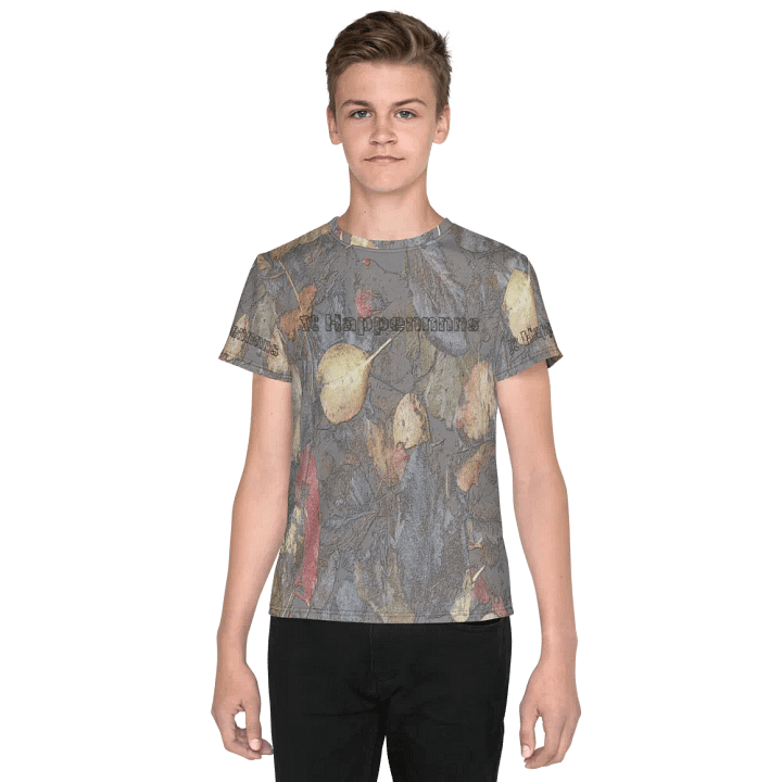 Youth Crew Neck T-Shirt - MossyOak - It Happennnns Camo product image (1)