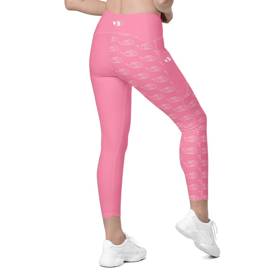 "Pretty In Pink" Ladies Leggings product image (8)